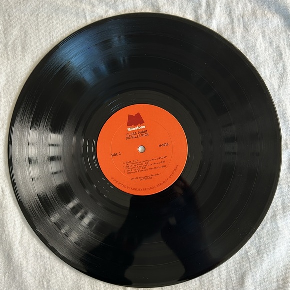 Vintage Vinyl - FLORA  PURIM - 500 MILES HIGH - Picture 3 of 4